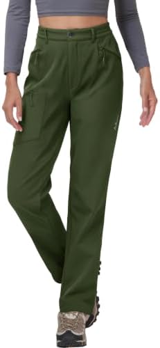 Women's Fleece-Lined Softshell Hiking Pants