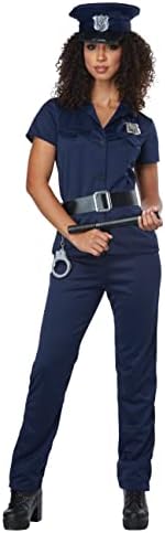 California Costumes Women's Police Woman - Adult Costume Adult Costume, Navy, Medium