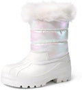 DREAM PAIRS Girls Snow Waterproof Winter Boots