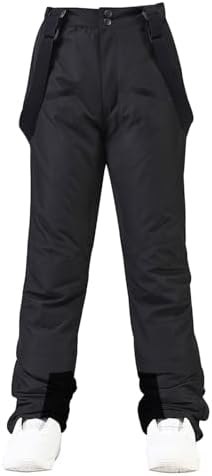 Womens Ski Pants Insulated Snow Pants Waterproof Winter Outdoor Hiking Pants Adjustable Waist Snowboard Pant