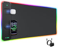 Magnetic Wireless Charging Mouse Pad Gaming, 31.5"x15.8" Large Desk Mat