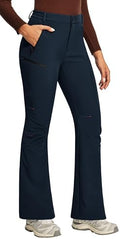 IUGA Snow Ski Pants Womens Waterproof Softshell Fleece Insulated Outdoor