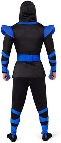 Spooktacular Creations Men Ninja Costume, Halloween Costume Adult Ninja for Halloween Cosplay Party