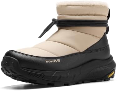 NORTIV 8 Men's Wide Winter Snow Boots Insulated Waterproof Outdoor