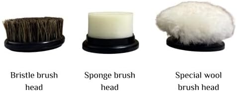 Best Electric Shoe Shine Polisher Buffer With 9 Replaceable Brush Heads Supports Multiple Shoe Polish Colors Shoe Buffer Drill Attachment Shoe Polish For Leather Men's Shoe Shine Kit
