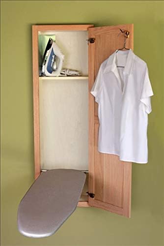 New Hide Away Sup400 Oak Built In Recessed Wooden Supreme Series Ironing Board