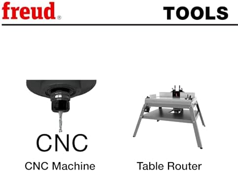 Freud 99-480: 1-3/4" (Dia.) Base and Cap Bit with 1/2" Shank