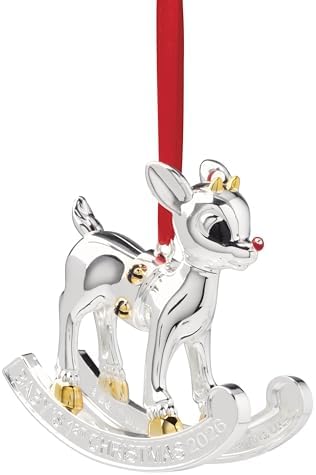 Lenox 2026 Babys 1st Christmas Rudolph Ornament