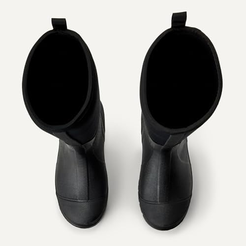 Amazon Essentials Men's Waterproof Neoprene Rubber Rain Boot