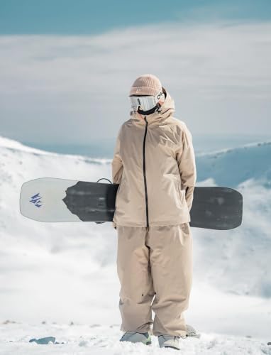 GSOU SNOW Mens Womens Baggy Snowboard Pants Loose Fit Ski Snow Pants