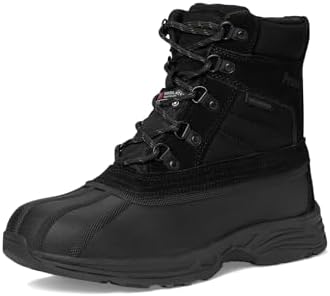 Propet Womens Cortland Snow Casual Boots Low Heel 1-2" - Black
