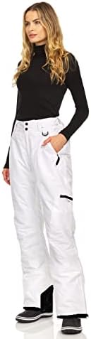 Women's Snow Ski Pants Water Resistant Softshell Insulated Flare for Snowboarding Hiking Winter Outdoor Pants