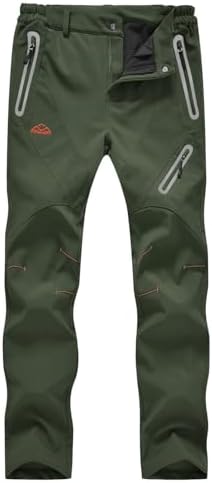Rdruko Women's Snow Pants Waterproof Insulated Fleece Thermal Ski Hiking Snowboard Pants
