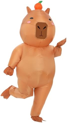 XYJKIDSES Inflatable Capybara Costume Kids Halloween Costume Kid Girls Boys Funny Animal Blow up Costumes Kid for Cosplay Party