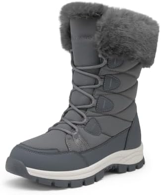 DREAM PAIRS Waterproof Winter Snow Boots Women