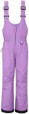 wantdo Girls Ski Pants Winter Snow Bibs Kids Insulated Snowboarding Overall