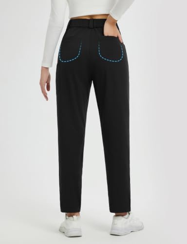 baleaf Womens Fleece Lined Pants with 5 Pockets Thermal Cold Gear