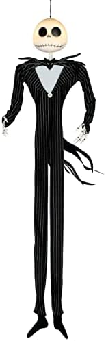 Disney The Nightmare Before Christmas Jack Skellington Light Up Full Size Poseable Hanging Character Decoration