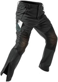 Moosehill Mens Fleece-Lined Snow Pants: Extended Leg Zippers