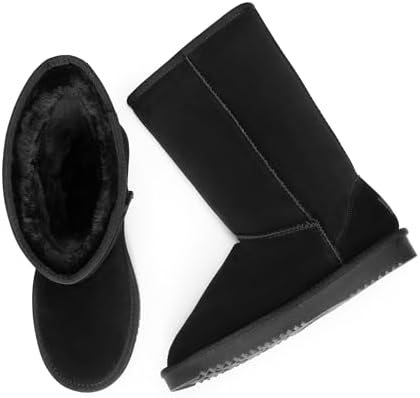 DREAM PAIRS Women's High-top Winter Warm Snow Boots