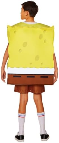 Spirit Halloween SpongeBob SquarePants Kids Foam 3D Costume | Officially licensed | SpongeBob SquarePants Outfit