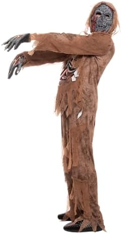 Spooktacular Creations Swamp Deluxe Skeleton Living Dead Zombie Costume for Halloween Kids Monster Role-Playing