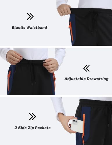 MoFiz Boys Snow Ski Pants Fleece Waterproof Winter Outdoor Hiking Pants