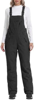 DAFENGEA Women's Ski Snow Bibs Adjustable Straps Overalls
