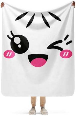 Squishy Dumpling Easy Halloween Costume Graphic Sherpa Throw Blanket