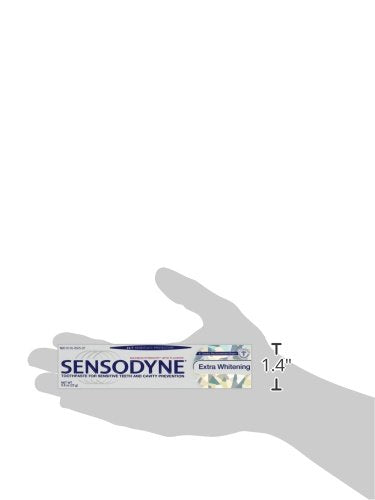 Sensodyne 08434 Extra Whitening Toothpaste, Trial Size (Pack of 36)