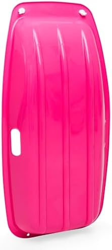 Best Choice Products 35in Kids Plastic Toboggan Snow Sled w/Pull Rope, 2 Handles