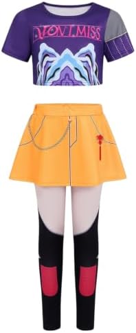 Pop Performer Costume Kids Girls Halloween Costumes with Accessories Set