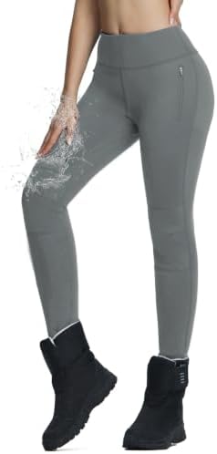 baleaf Women's Ski Pants Thicker Fleece Line Winter Snow Leggings