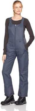 Arctix Women's Essential Insulated Ski Bibs, Water Resistant Snow Pants for Skiing & Snowboarding