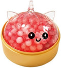 Halloween Squishies Toys with Steamer，Slow-Rise Basket Stuffer Party Favors,Halloween Dumplings for Relieve Stress, (4)