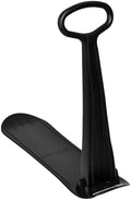Goplus Ski Scooter Fold-up Snowboard, Snow Scooter W/Grip Handle, Sliding Snow Sled for Snow, Dune, Grass, Portable Kick Scooter Sled for Kids Toddlers Teenagers, Winter Toys
