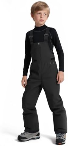 Wantdo Kids Snow Pants Boys & Girls Waterproof Insulated Ski Bib Overalls