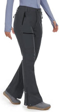 Cycorld Womens Snow Pants: Warm Fleece Lined Ski Pants Softshell