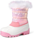 DREAM PAIRS Girls Snow Waterproof Winter Boots