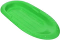 Superio Toboggan Snow Sled for Kids and Adults, Heavy Duty Plastic Slider with Handles and Hole for Pull Ropes- Kid and Adult Winter Fun