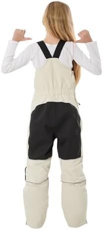 GSOU SNOW Kids Snow Bibs Girls Boys Snow Pants Ski Bibs Overalls(3-16Years)
