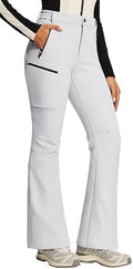 IUGA Snow Ski Pants Womens Waterproof Softshell Fleece Insulated Outdoor