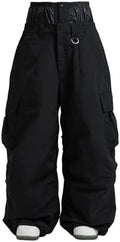 GSOU SNOW Women Men Baggy Snowboard Pants Ski Snow Pants Waterproof