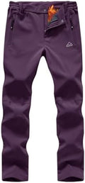 YSENTO Women's Hiking Pants Fleece Lined Winter Snow Ski Insulated Utility Work