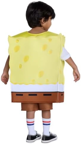 Spirit Halloween SpongeBob Squarepants Foam Toddler Costume | Officially Licensed | Nickelodeon | Cartoon Costumes