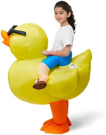 Spooktacular Creations Halloween Ride-On Duck Inflatable Costume Kids