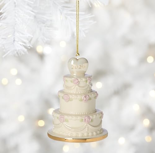 Lenox 2026 Wedding Cake Ornament