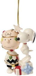 Lenox Peanuts Charlie Brown Christmas Tree Hanging Ornament