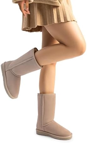 DREAM PAIRS Women's High-top Winter Warm Snow Boots