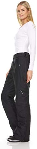 Women's Snow Ski Pants Water Resistant Softshell Insulated Flare for Snowboarding Hiking Winter Outdoor Pants